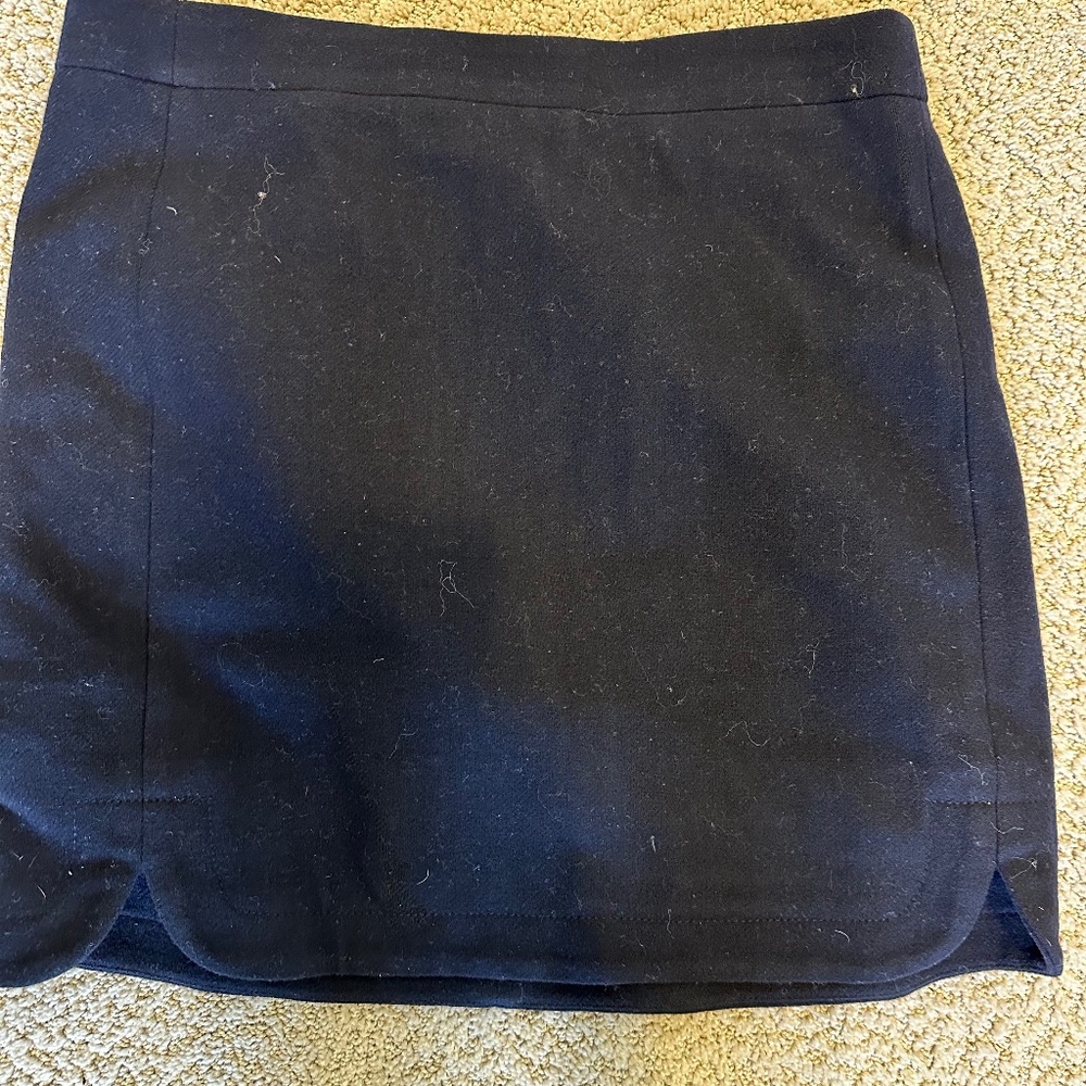 J Crew Wool Mini skirt